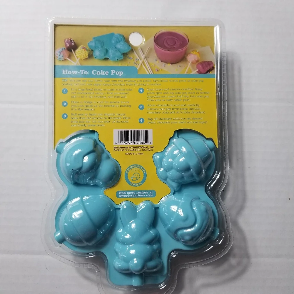 NWT SWEET CREATIONS BY GOOD COOK EASTER CAKE POP PRESS